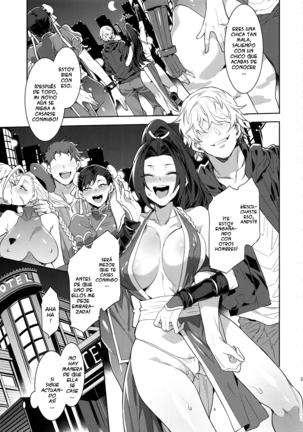 Kakutou Musume Yarimoku Goukon | Casual Sex Party With Fighting Game Gals Page #33