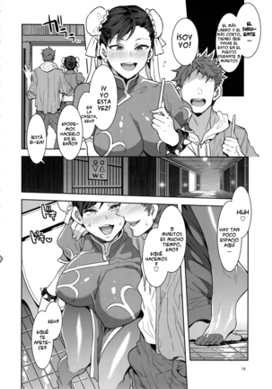 Kakutou Musume Yarimoku Goukon | Casual Sex Party With Fighting Game Gals Page #16