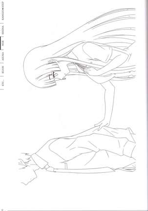 Kanojo * Step artbook Page #36