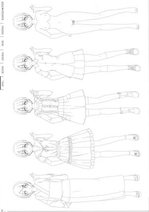 Kanojo * Step artbook Page #108