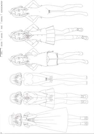 Kanojo * Step artbook Page #112