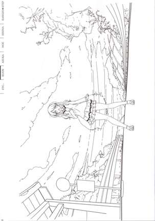 Kanojo * Step artbook Page #78