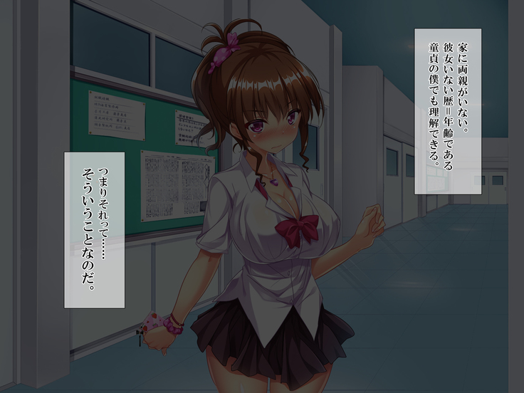 ビッチなギャルがあえてNTRれてみた