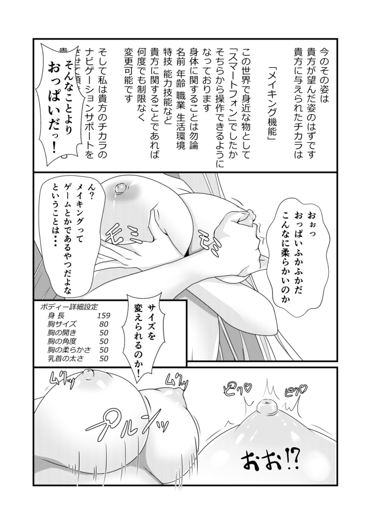 Nyotaika Cheat ga Souzou Ijou ni Bannou Sugita Sono 1