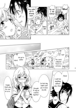 Oppai-chan to Chippai-chan ga Irekawaru Hanashi | How Well-Stacked and Surfboard Swapped Bodies Page #36