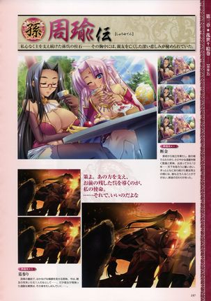 真・恋姫 無双―乙女繚乱☆三国志演義―パーフェクトビジュアルブック Page #201