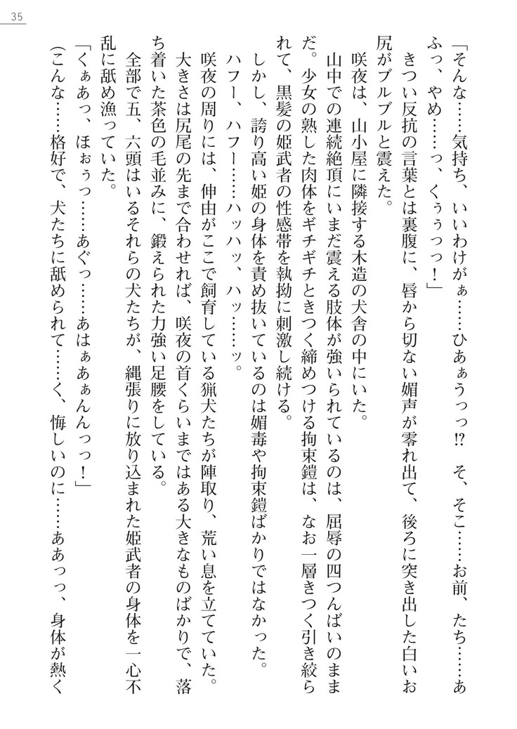 サムライスレイブ外伝　肉悦の牝犬調教