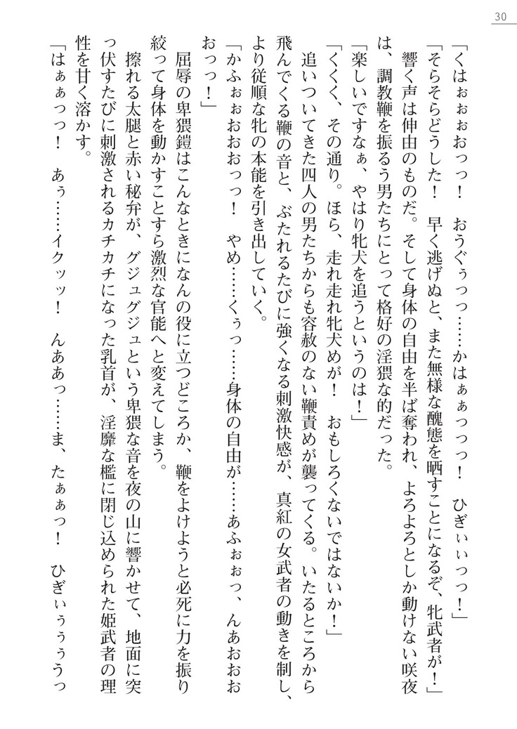 サムライスレイブ外伝　肉悦の牝犬調教