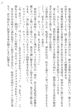 サムライスレイブ外伝　肉悦の牝犬調教 - Page 39