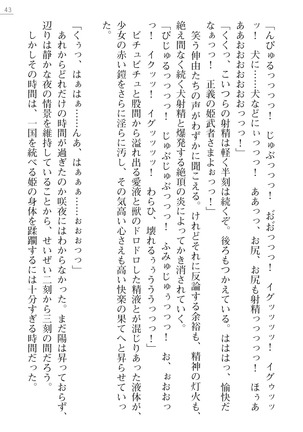 サムライスレイブ外伝　肉悦の牝犬調教 - Page 43
