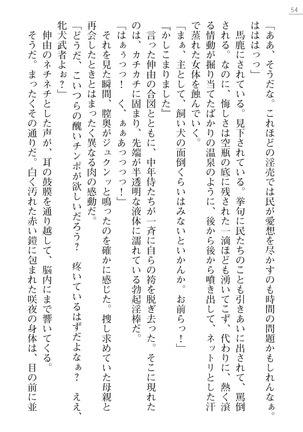 サムライスレイブ外伝　肉悦の牝犬調教 - Page 54