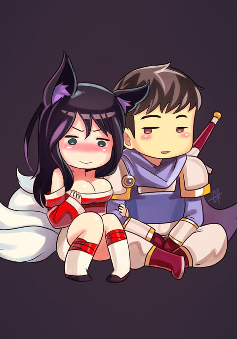 Ahri x Garen