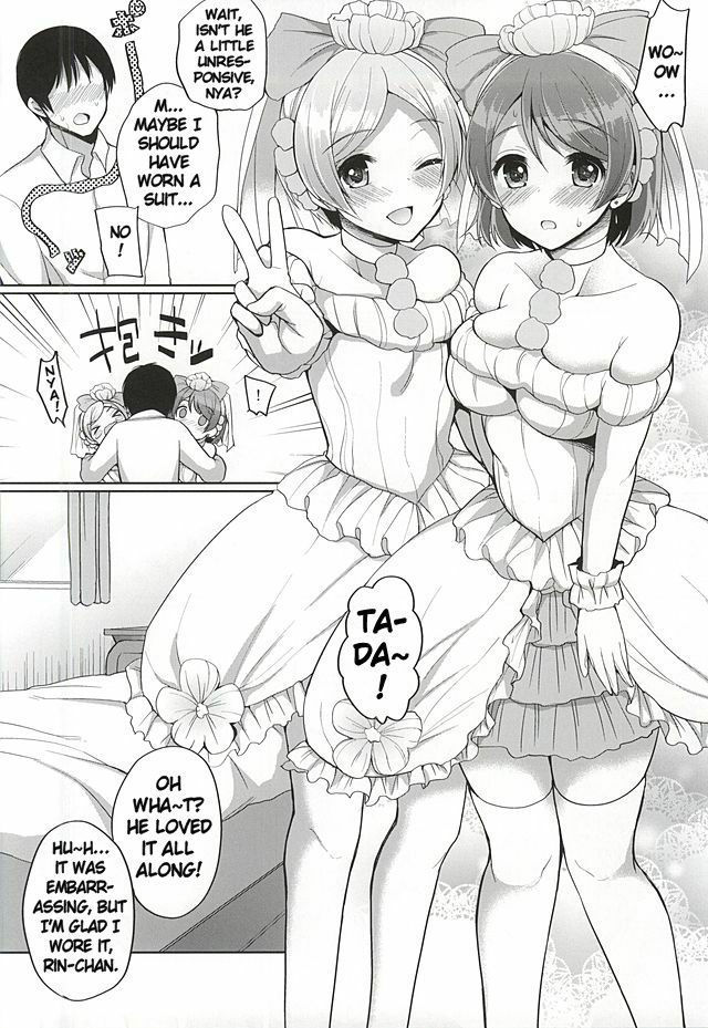 RinPana to Icha Love Ecchi | Loving Sex With Rin and Hanayo