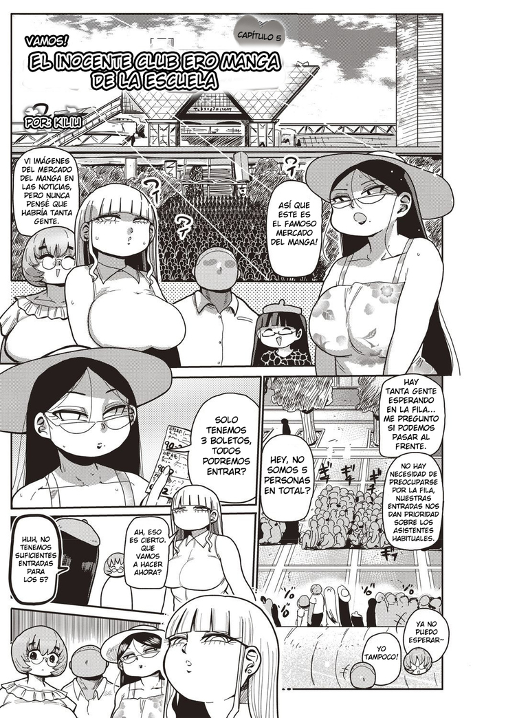 Ike! Seijun Gakuen Ero-Mangabu | Vamos! El Inocente Club Ero Manga de La Escuela Ch. 1-7