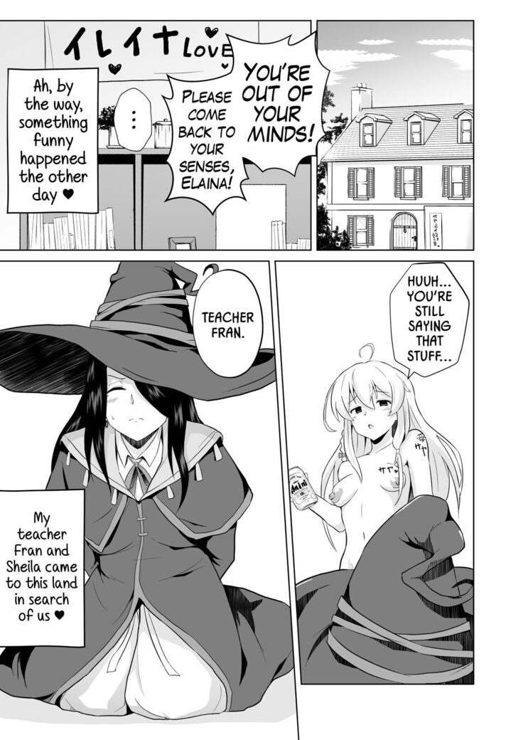 Joushiki Kaihen!! Yarimakuri! Ero Ikoku de Pakopako Sex Daisuki no Dosukebe Hentai Majo ni Natte shimatta no wa Daredeshou? Sou Watashi desu