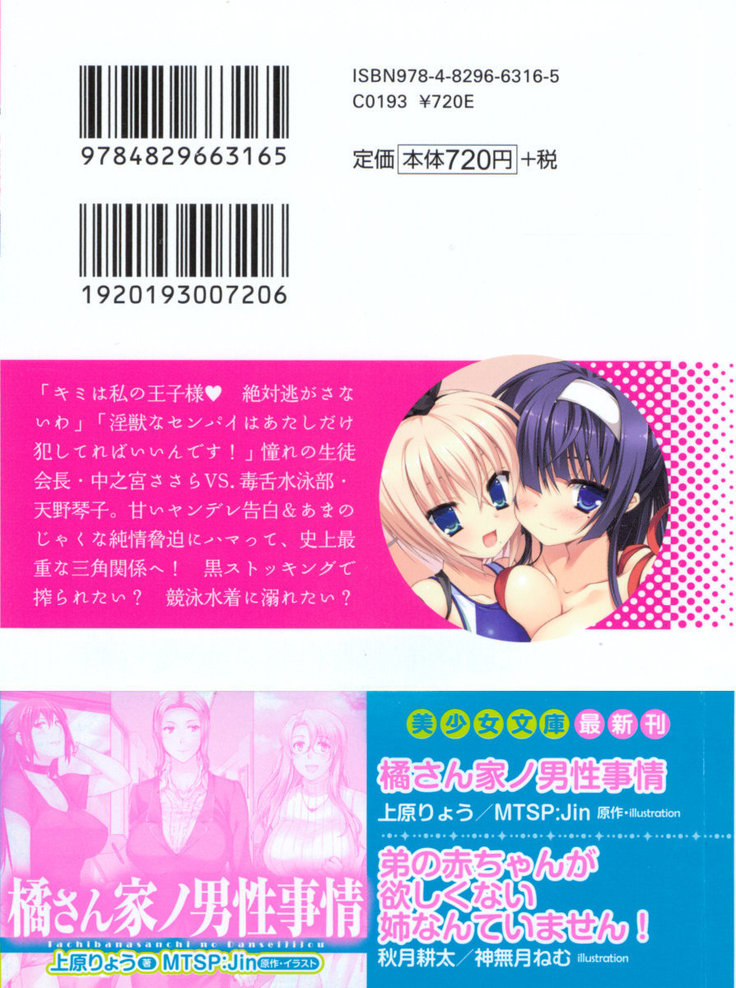 恋乙女　ヤンデレ生徒会長ささら先輩と毒舌水泳部・琴子ちゃん