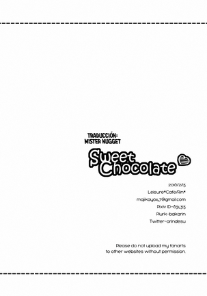 Sweet Chocolate (decensored) - Page 34