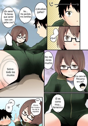 Totsuon! -Totsuzen Onnanonko Ni Natta No De, Ore No Oppai Monde Mimasen Ka - Ch 1-6 Español - Page 40