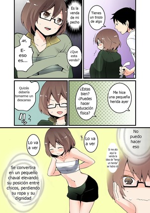 Totsuon! -Totsuzen Onnanonko Ni Natta No De, Ore No Oppai Monde Mimasen Ka - Ch 1-6 Español - Page 37