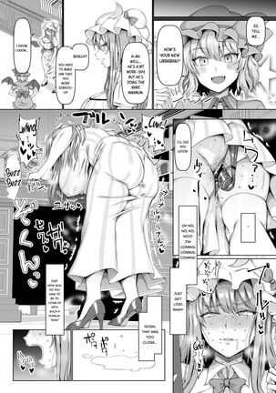 Seishorikei Patchouli-sama | Patchouli's Sexual Relief Duty - Page 21