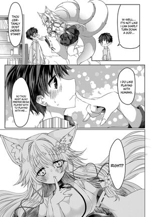 Oshikake Kitsunemusume ni Kenzokukitsunemusume ni Sareta Ken | How I Was Turned Into an Underling Fox Girl by a Pushy Fox Girl - Page 6