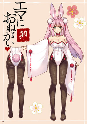 Ema ni Onegai Usagi -Hatsujou Usagi Shiro Seijun to Kuro Bitch- Page #14