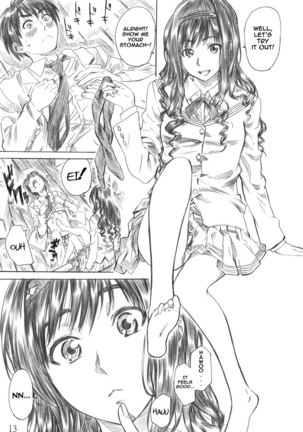 Kimi wa Docchi ni Humaretai - Page 12