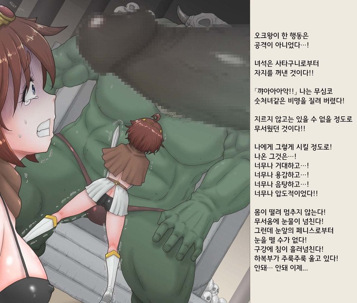 Nyotaika Onaho Yuusha-sama - Ore Yuusha Nanoni Seitenkan de Onna ni Sarete Orc no Onaho ni Sarechatta | 여체화 오나홀 용자님 나 용사인데 성전환으로 여자가 되어 오크 호나홀이 되버렸다