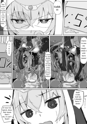 Teikyuu Zako Inma no Shokushu ga Fukai nanode Kankaku Sadan Mahou o Tenkai Shimasitawa!! | I deployed sensory deprivation magic against a tentacle incubus monster because it felt gross. Page #27