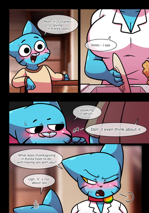 303px x 432px - Lusty World of Nicole: Thanksgiving + Christmas - English - the amazing  world of gumball Hentai