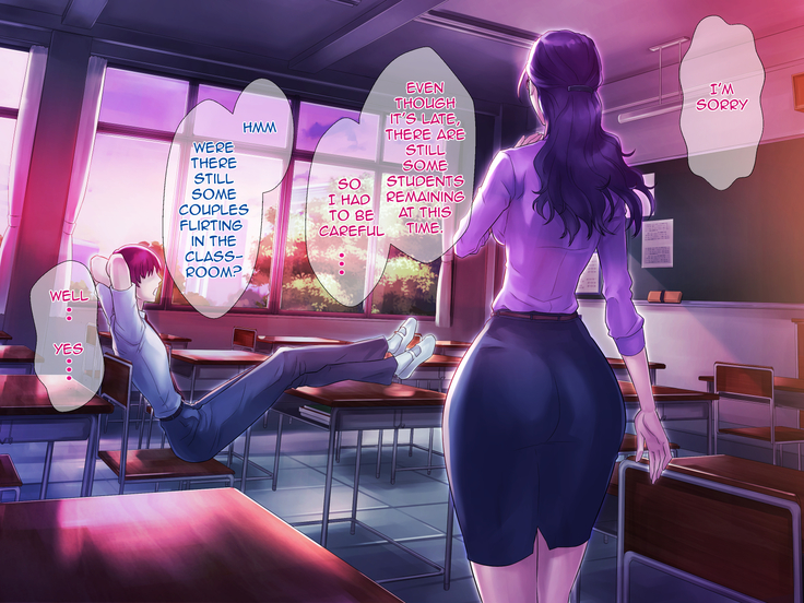 S Kyoushi na Kagami-sensei to M Haha na Ryouko-san 2 | S-Teacher Kagami-sensei and M-Mother Miss Ryouko 2