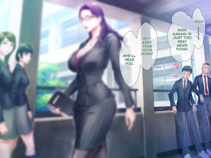 S Kyoushi na Kagami-sensei to M Haha na Ryouko-san 2 | S-Teacher Kagami-sensei and M-Mother Miss Ryouko 2