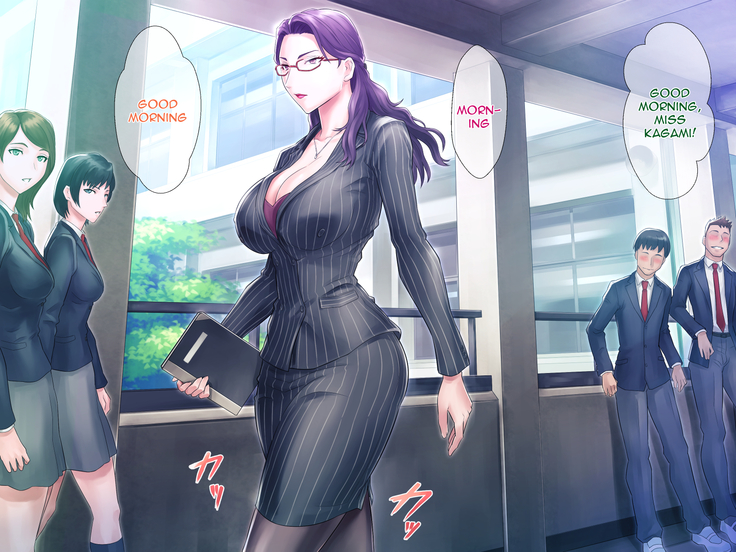 S Kyoushi na Kagami-sensei to M Haha na Ryouko-san 2 | S-Teacher Kagami-sensei and M-Mother Miss Ryouko 2