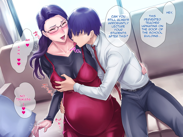 S Kyoushi na Kagami-sensei to M Haha na Ryouko-san 2 | S-Teacher Kagami-sensei and M-Mother Miss Ryouko 2