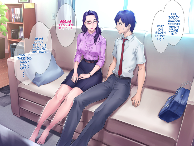 S Kyoushi na Kagami-sensei to M Haha na Ryouko-san 2 | S-Teacher Kagami-sensei and M-Mother Miss Ryouko 2
