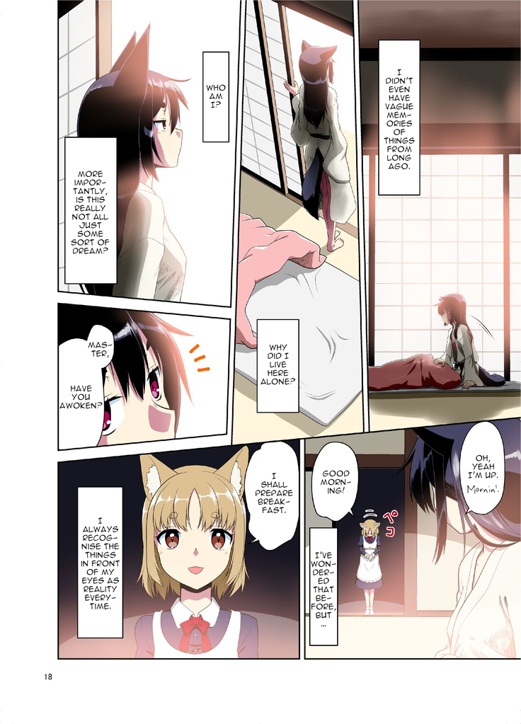 A story where I had become a girl with animal ears when I opened my eyes