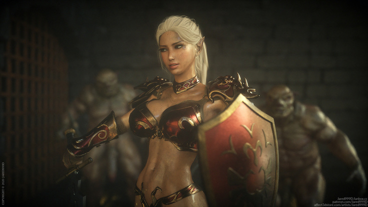 - Elf Slave 7-Double Trouble