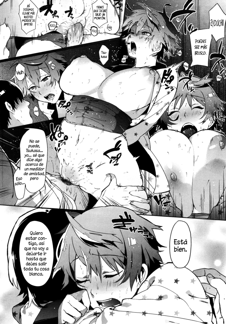 Yuujou Chuudoku Shoureisha | El caso de alguien que se volvió adicto a la amistad