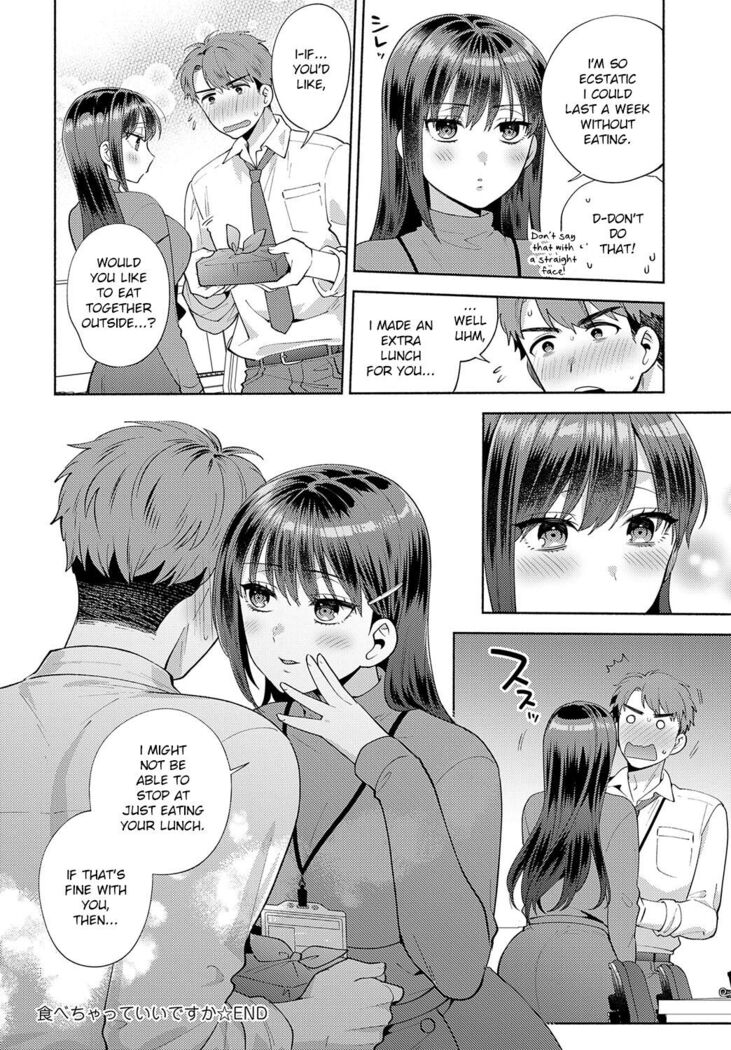 Tabechatte Ii Desu Ka