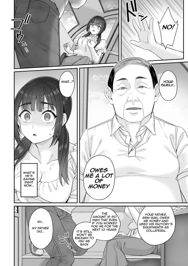 Junboku Joshikousei wa Oyaji Iro ni Somerarete Comic Ban