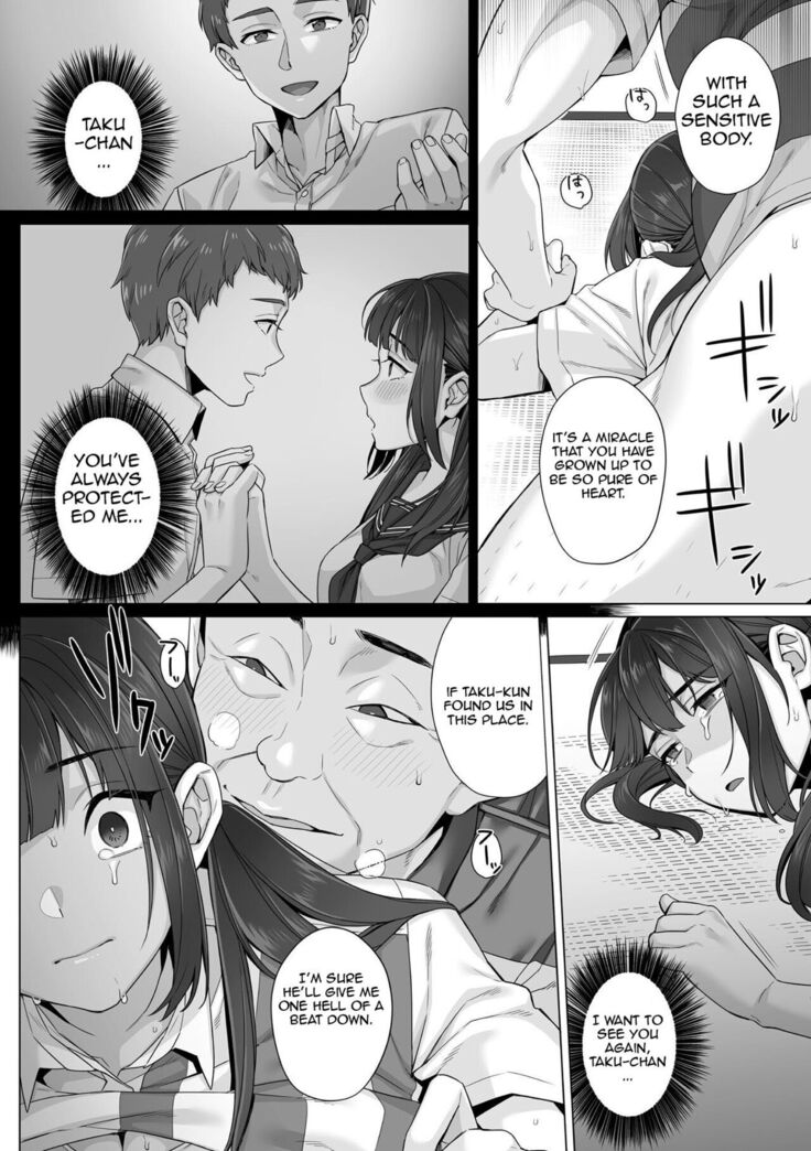 Junboku Joshikousei wa Oyaji Iro ni Somerarete Comic Ban