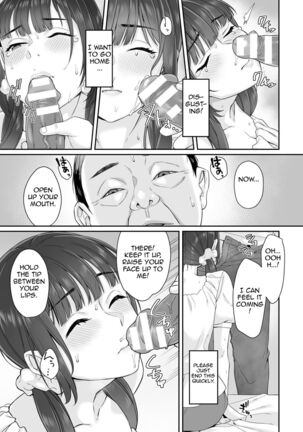 Junboku Joshikousei wa Oyaji Iro ni Somerarete Comic Ban Page #27