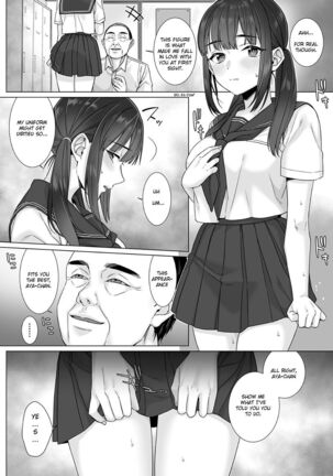 Junboku Joshikousei wa Oyaji Iro ni Somerarete Comic Ban Page #86