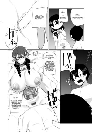 Android no Osananajimi o Bukkowasu Manga | The Manga about Violently Breaking your Android Childhood Friend Page #11