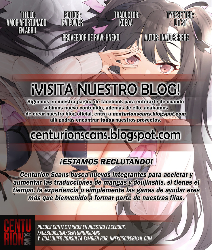 4-gatsu no Koiuranai | Amor afortunado en Abril