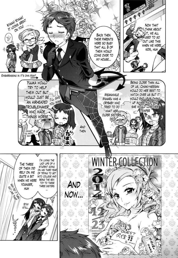 Sanshimai no Omocha - The Slave of Three Sisters Ch. 1-6