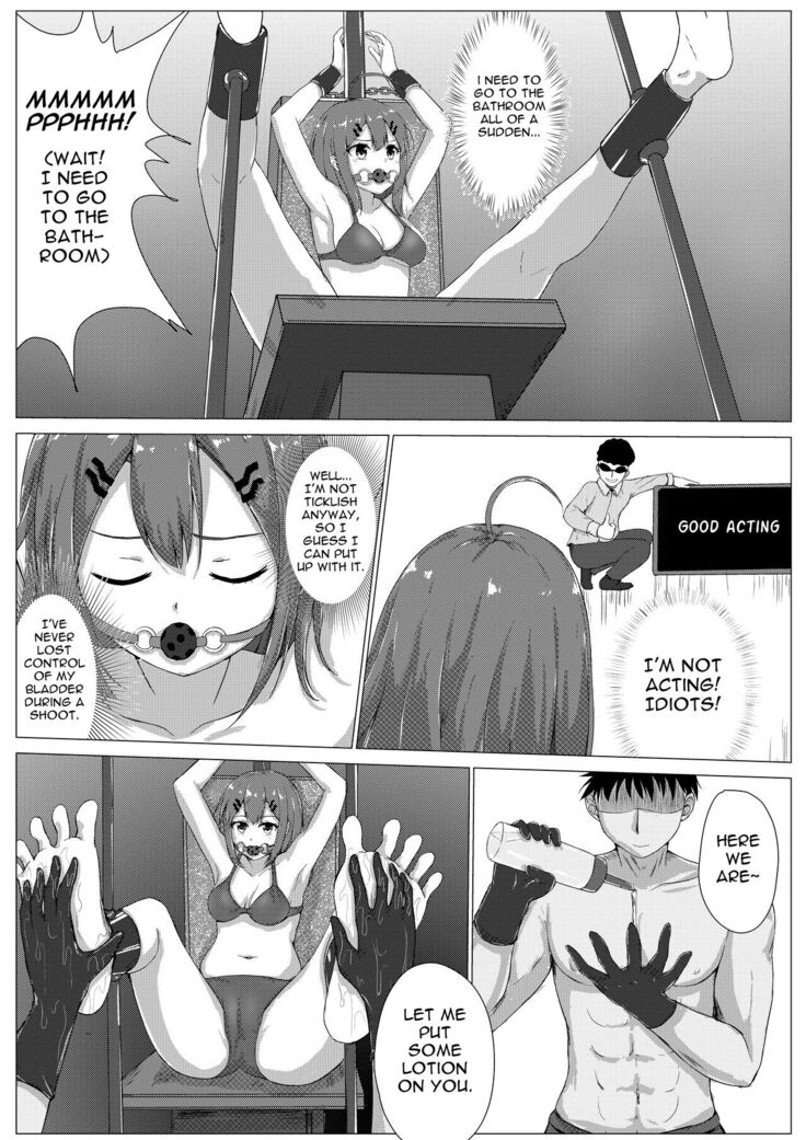 Tickling Actress's Punishment