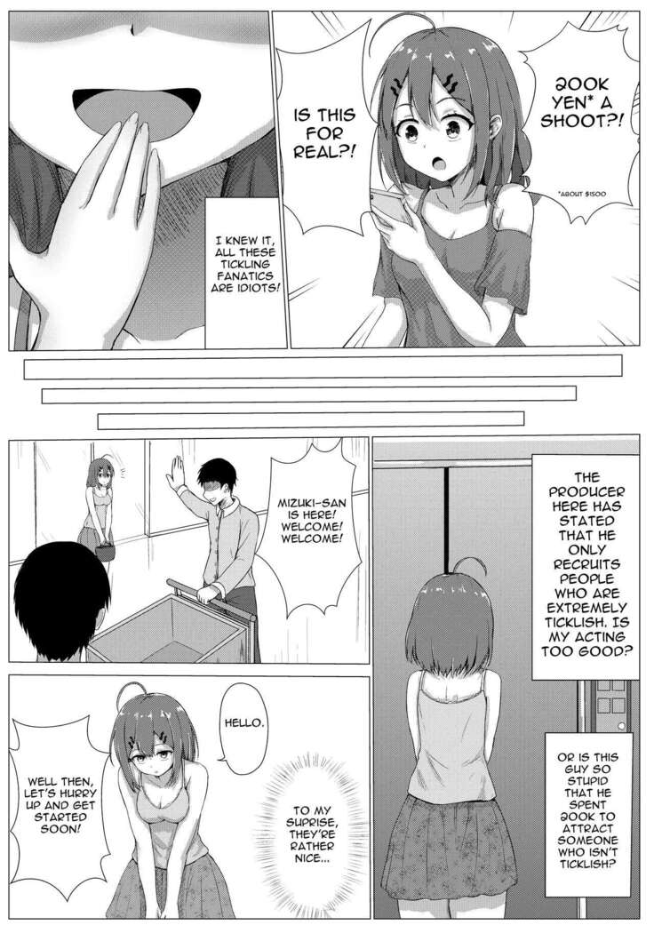 Tickling Actress's Punishment