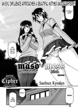 Maso-mess Chapter 1