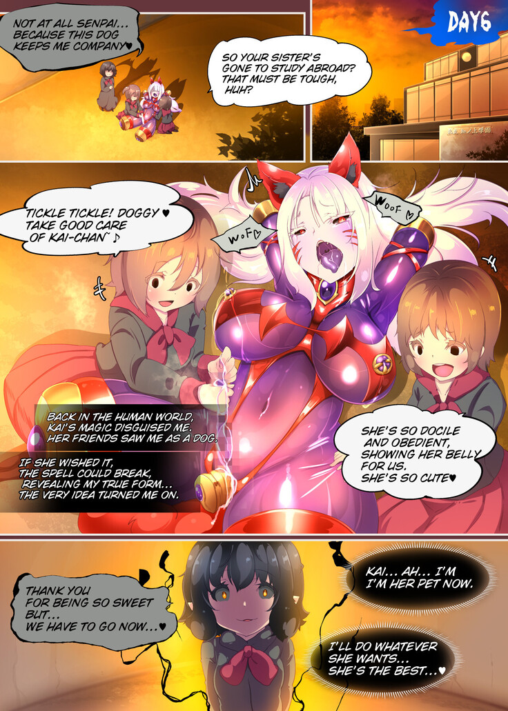 Puppy LoVE: A STORY WHERE A CORRUPTED GIRL ENSLAVES HER SISTER!